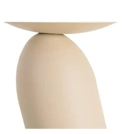 Stolik kawowy MESTAKO 51 cm beżowy