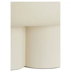 Stolik kawowy MIZUHO 70 cm kremowy