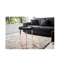 Stolik kawowy Modul 40 cm czarny