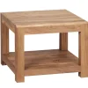 Stolik kawowy MUMBAI 60 cm drewno akacja