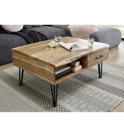 Stolik kawowy MUSTIQUE 110 cm akacja