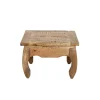 Stolik kawowy Opium Antique 60 cm drewno Mango
