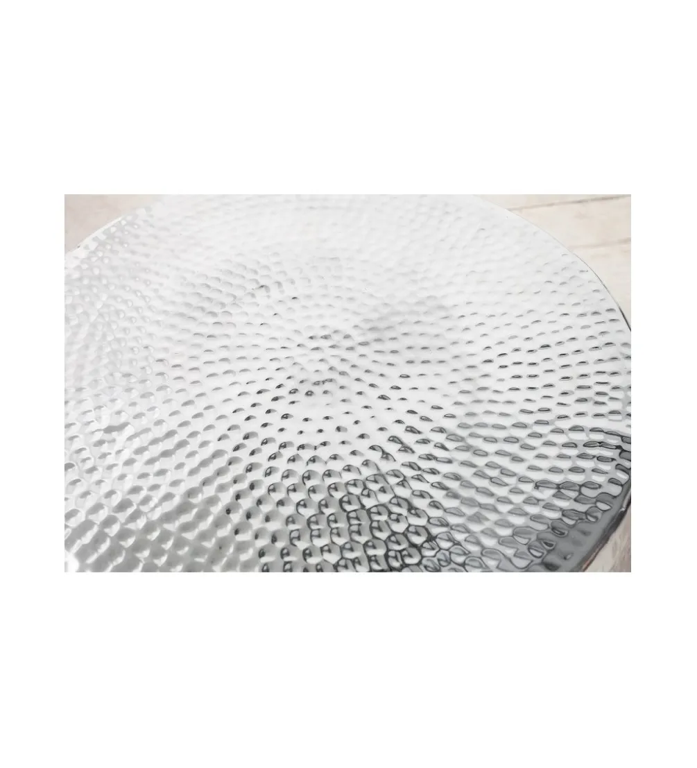 Stolik kawowy Orient 60 cm srebrny