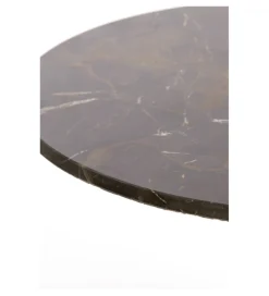 Stolik kawowy PAZO 61 cm czarny efekt marmuru