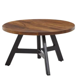 Stolik kawowy RASZI 60 cm drewno sheesham