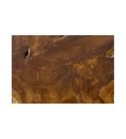 Stolik kawowy Root 60 cm drewno Teak