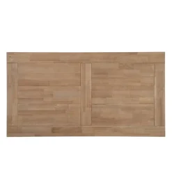 Stolik kawowy RUBBERY 130 cm drewno kauczuk naturalne