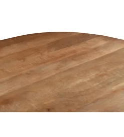 Stolik kawowy SELVETOR 50 cm drewno mango