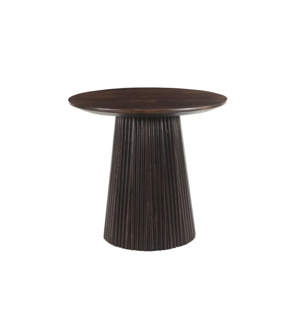 Stolik kawowy SELVETOR 50 cm w kolorze orzecha
