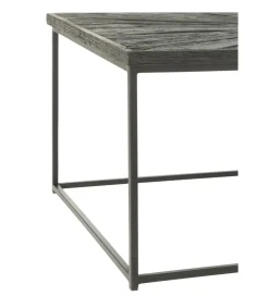 Stolik kawowy Shanil 120 cm drewno czarny
