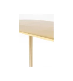 Stolik kawowy SLIDE 50 cm złoty
