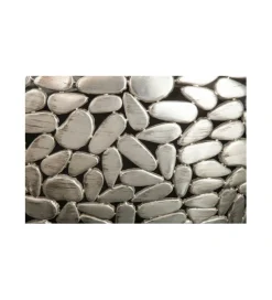 Stolik kawowy STONE MOSAIC set 2 drewno akacja