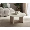 Stolik kawowy TELLUS 80 cm drewno mango