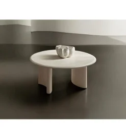 Stolik kawowy TELLUS 80 cm drewno mango