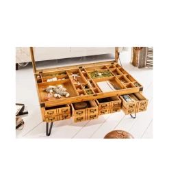 Stolik kawowy TULUZA II 100 cm drewno jodła