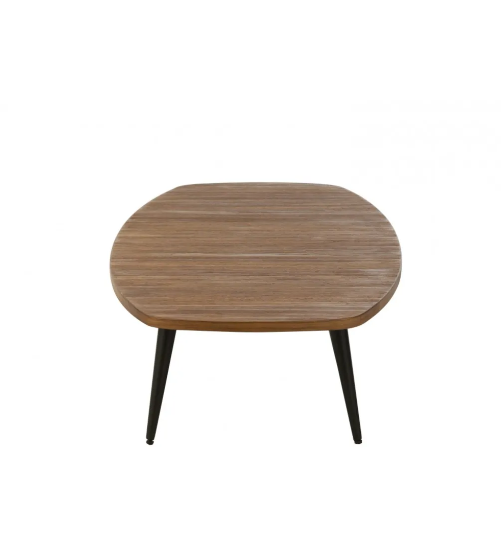 Stolik kawowy UDINE 120 cm drewno teak