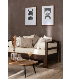 Stolik kawowy UDINE 120 cm drewno teak