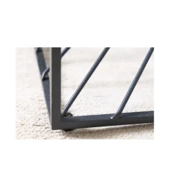 Stolik kawowy VARIA 60 cm czarny
