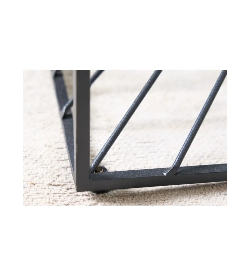 Stolik kawowy VARIA 60 cm czarny