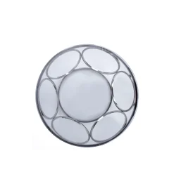 Stolik kawowy VENUS 80 cm srebrny