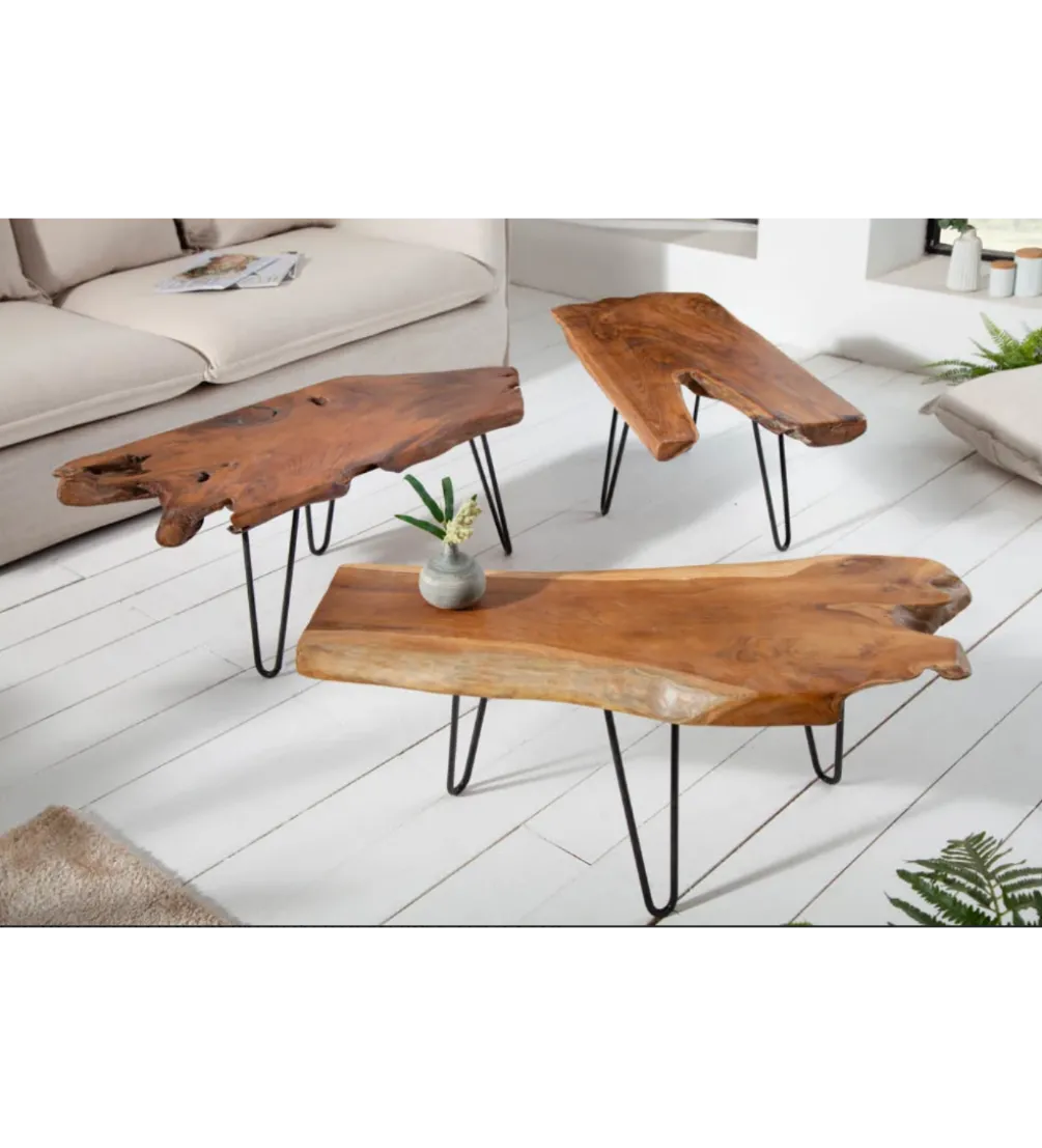 Stolik kawowy Wild drewno Teak