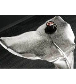 Stolik kawowy WILDLIFE WALFLOSSE 60 cm srebrny