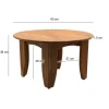 Stolik kawowy WOHNLING 60 cm drewno akacja