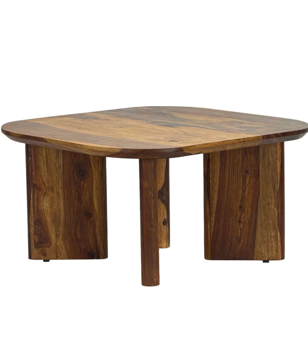 Stolik kawowy WOHNLING 60 cm drewno sheesham