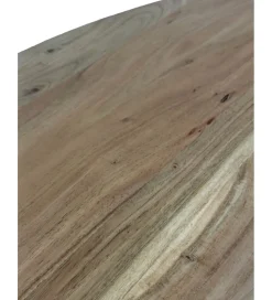 Stolik kawowy WOHNLING 87 cm drewno akacja