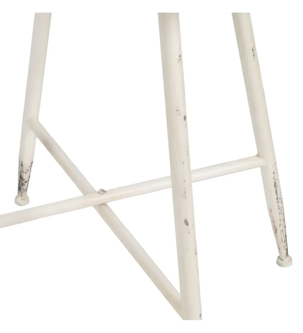 Stolik kawowy ZEGARTA 80 cm kremowy
