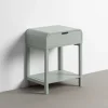 Stolik nocny AREGOM 61 x 48 cm jasnozielony