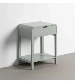 Stolik nocny AREGOM 61 x 48 cm jasnozielony