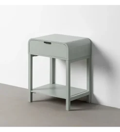 Stolik nocny AREGOM 61 x 48 cm jasnozielony