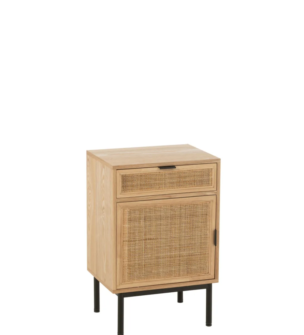 Stolik nocny BASONOT 70 cm naturalny
