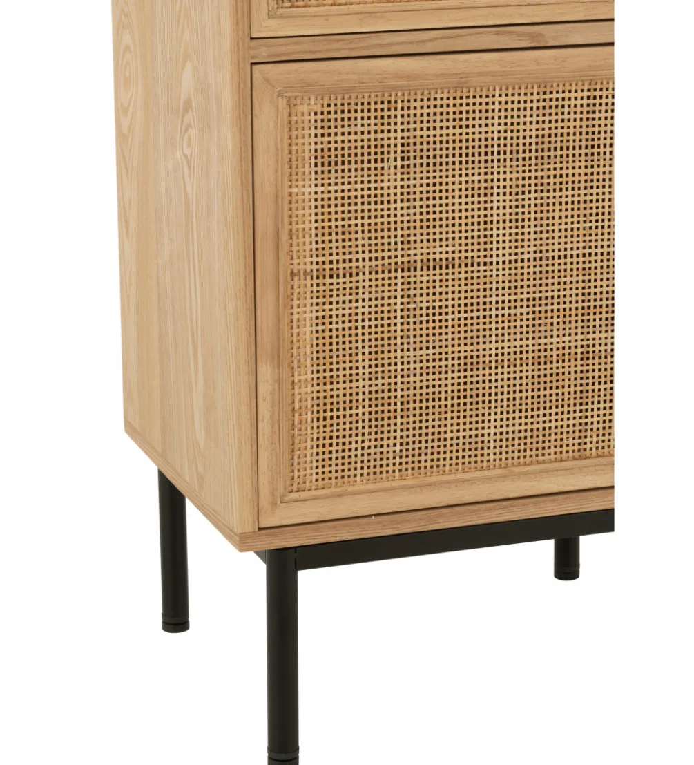 Stolik nocny BASONOT 70 cm naturalny