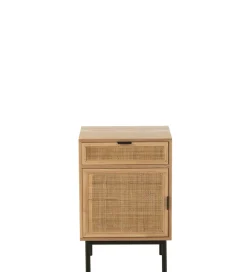 Stolik nocny BASONOT 70 cm naturalny