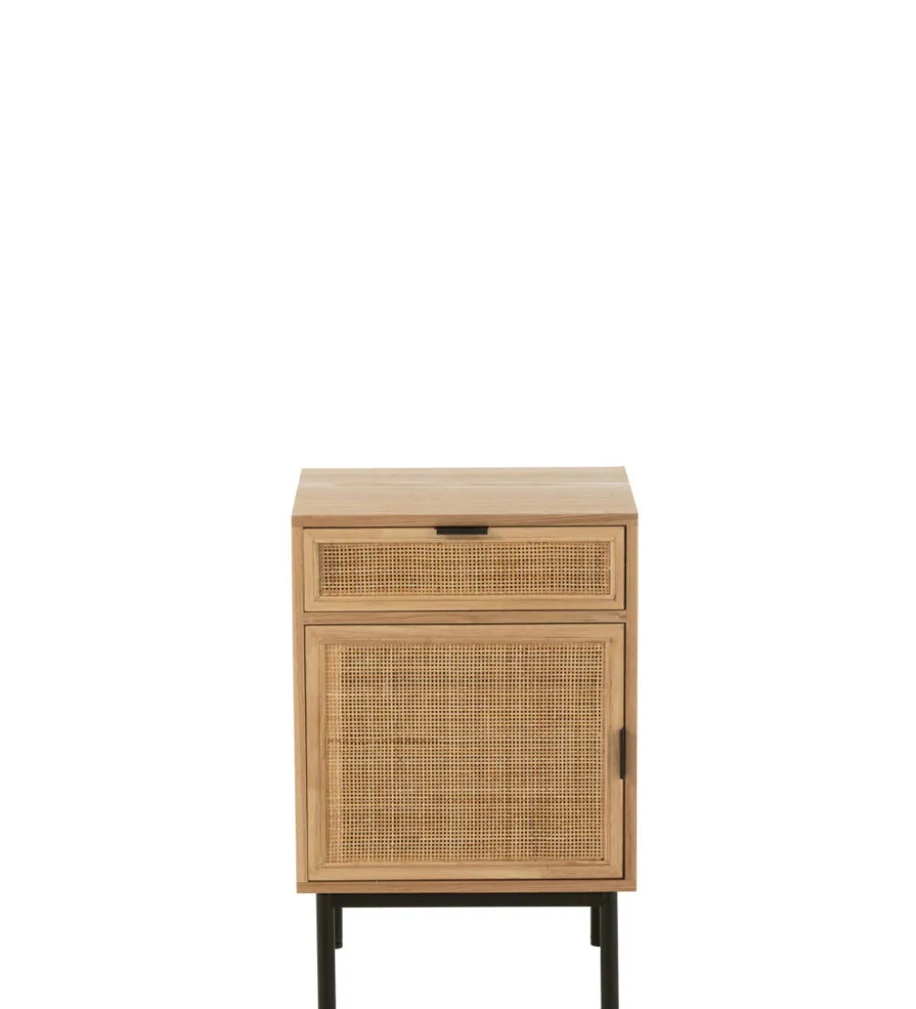 Stolik nocny BASONOT 70 cm naturalny