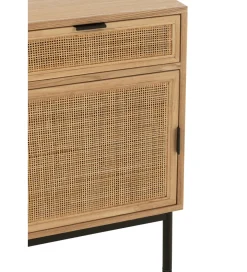 Stolik nocny BASONOT 70 cm naturalny