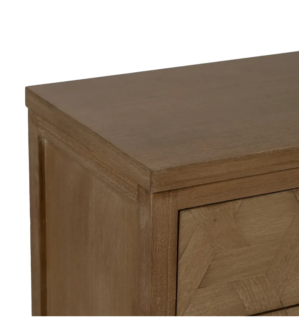Stolik nocny BRAYAN 66 cm naturalny
