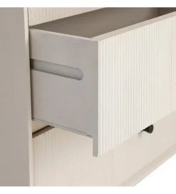 Stolik nocny ENTARADA 61 cm kremowy