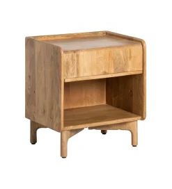 Stolik nocny GALT 50 cm drewno mango naturalny