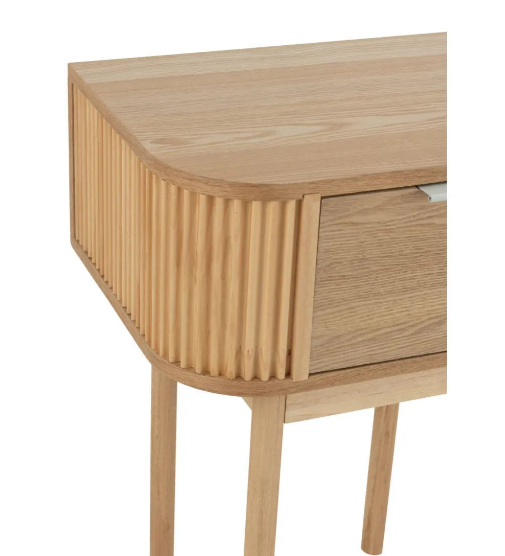 Stolik nocny GEZA 67 cm naturalny