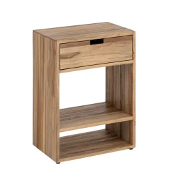 Stolik nocny KURAN 60 cm drewno teak
