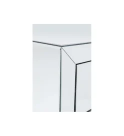 Stolik nocny LUXURY 49 cm transparentna