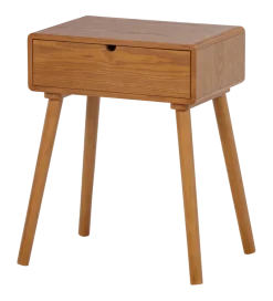 Stolik nocny NELO 54 cm naturalny