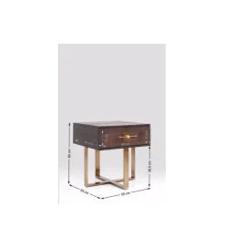 Stolik nocny OSAKA 55 cm fornir jesion