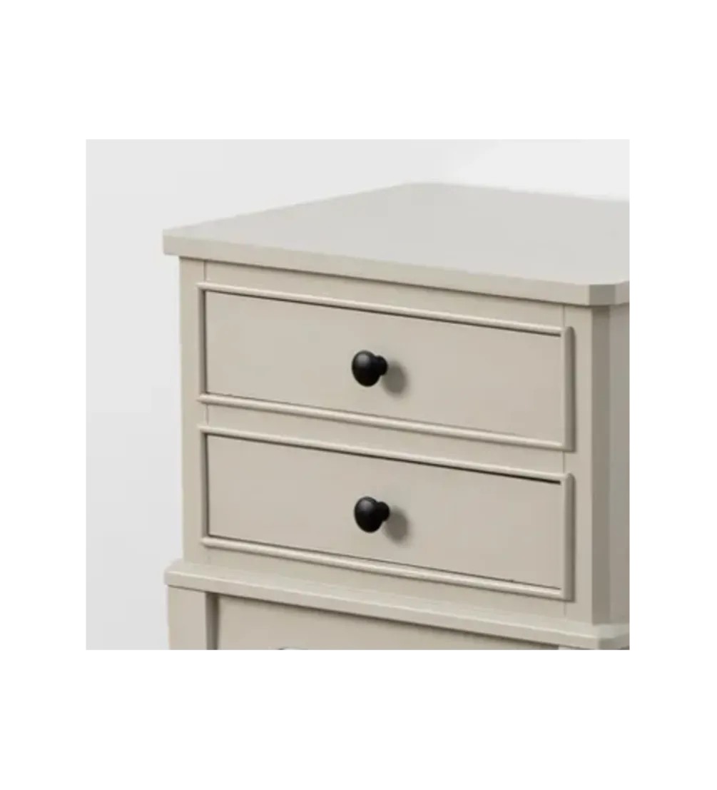 Stolik nocny REID 41 cm jasnoszary