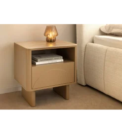 Stolik nocny SAVOY 50 cm kolor trawertynu