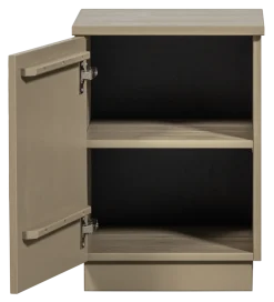 Stolik nocny TEO 50 cm drewno sosny mud