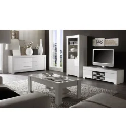 Stolik Pod TV AMALFI 190 Cm Biały
